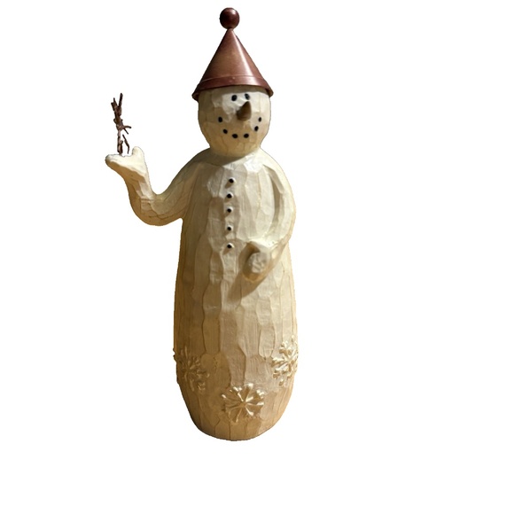 Shiverin’ Dan Snowflake Man Flurryville LivingQuarters Figurine w/ Box READ - Picture 3 of 15